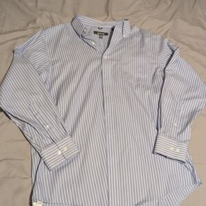 Men's Blue Striped Shirt